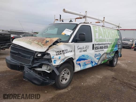 2019 Chevrolet Express Cargo с VIN 1GCWGBFPXK1142407, выставлен на аукционе IAAI как лот 41509288 с пробегом Не указан миль и . История ставок и продаж доступна на DreamBid. Изображение 18.