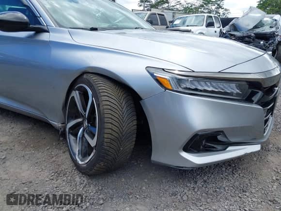 2021 Honda Accord Sport с VIN 1HGCV2F38MA004763, выставлен на аукционе IAAI как лот 43145663 с пробегом 60 607 миль миль и . История ставок и продаж доступна на DreamBid. Изображение 6.