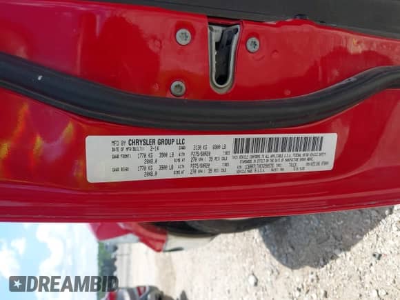 2014 Ram 1500 Big Horn z VIN 1C6RR7LT0ES290576, wystawiony jako IAAI lot #42347578 z przebiegiem 146 609 mil mil oraz . Historia ofert i sprzedaży dostępna na DreamBid. Obrazek 9.