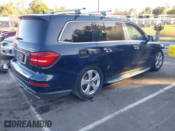 2017 Mercedes-Benz GLS 450 with VIN 4JGDF6EE4HA933795, listed as a IAAI auction lot 43515265 with 243,931 mi miles and . Bid and sale history available at DreamBid. Image 4.