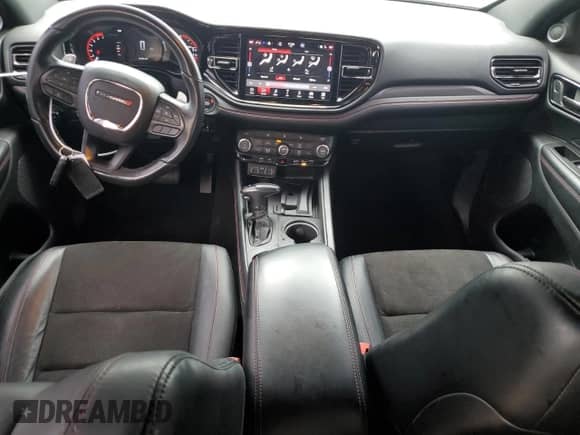 2021 Dodge Durango R/T with VIN 1C4SDHCT2MC791914, listed as a Copart auction lot 68150055 with 81,781 mi miles and Salvage title. Bid and sale history available at DreamBid. Image 8.