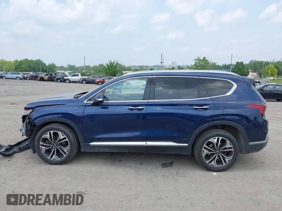 2020 Hyundai Santa Fe SEL with VIN 5NMS3CAA7LH296888, listed as a IAAI auction lot 42442612 with 71,216 mi miles and . Bid and sale history available at DreamBid. Image 14.