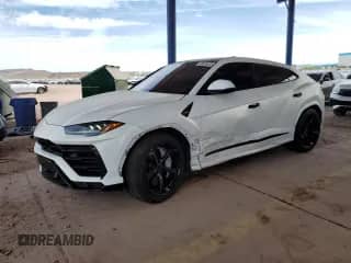 2020 Lamborghini Urus с VIN ZPBUA1ZL6LLA09928, выставлен на аукционе Copart как лот 58558635 с пробегом 18 349 миль миль и Списание • Salvage title. История ставок и продаж доступна на DreamBid. Изображение 1.