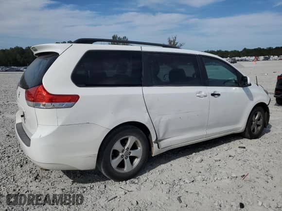 2011 Toyota Sienna LE with VIN 5TDKK3DC0BS123368, listed as a Copart auction lot 81385665 with 248,373 mi miles and Salvage title. Bid and sale history available at DreamBid. Image 3.