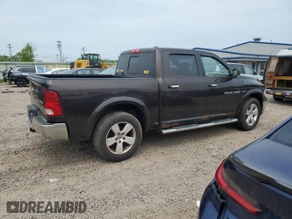 2011 Ram 1500 SLT with VIN 1D7RV1CT9BS565557, listed as a Copart auction lot 58813285 with 145,638 mi miles and Clean title. Bid and sale history available at DreamBid. Image 3.