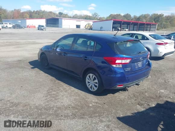 2017 Subaru Impreza with VIN 4S3GTAA66H3751578, listed as a IAAI auction lot 43496817 with 126,660 mi miles and . Bid and sale history available at DreamBid. Image 3.