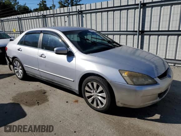 2003 Honda Accord LX with VIN 1HGCM56323A112623, listed as a Copart auction lot 84656275 with 265,483 mi miles and Non repairable. Bid and sale history available at DreamBid. Image 4.