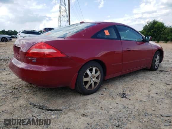 2005 Honda Accord EX-L with VIN 1HGCM826X5A007770, listed as a Copart auction lot 63243435 with Not provided miles and Salvage title. Bid and sale history available at DreamBid. Image 3.