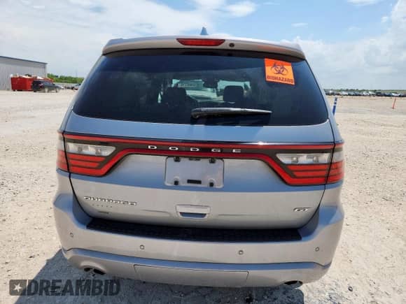 2018 Dodge Durango GT with VIN 1C4RDHDG7JC413860, listed as a Copart auction lot 64026115 with 89,834 mi miles and Salvage title. Bid and sale history available at DreamBid. Image 6.