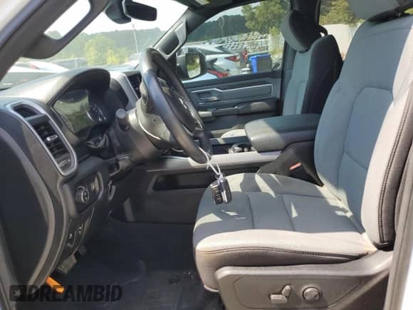 2022 Ram 1500 Big Horn with VIN 1C6SRFFT7NN376151, listed as a Copart auction lot 71201755 with 71,160 mi miles and Salvage title. Bid and sale history available at DreamBid. Image 7.