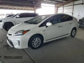 2012 Toyota Prius Advanced with VIN JTDKN3DPXC3008192, listed as a Copart auction lot 86148955 with 49,105 mi miles and Salvage title. Bid and sale history available at DreamBid. Image 1.