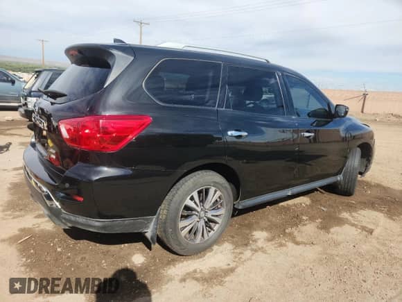 2019 Nissan Pathfinder SV z VIN 5N1DR2MM3KC610293, wystawiony jako Copart lot #80476865 z przebiegiem 125 349 mil mil oraz Szkoda całkowita • Salvage title. Historia ofert i sprzedaży dostępna na DreamBid. Obrazek 3.