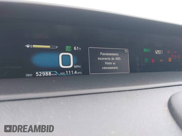2019 Toyota Prius Plus с VIN JTDKARFP3K3113716, выставлен на аукционе IAAI как лот 42184997 с пробегом 52 988 миль миль и . История ставок и продаж доступна на DreamBid. Изображение 16.