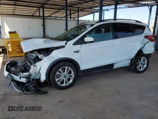 2017 Ford Escape SE с VIN 1FMCU9GD1HUF07732, выставлен на аукционе Copart как лот 69134385 с пробегом 112 546 миль миль и Списание • Salvage title. История ставок и продаж доступна на DreamBid. Изображение 1.