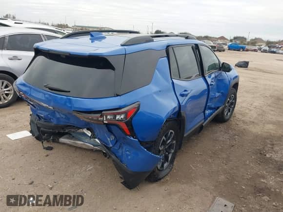 2025 Chevrolet Equinox FWD ACTIV с VIN 3GNAXKEG6SL139063, выставлен на аукционе IAAI как лот 41278608 с пробегом 6 974 миль миль и . История ставок и продаж доступна на DreamBid. Изображение 4.