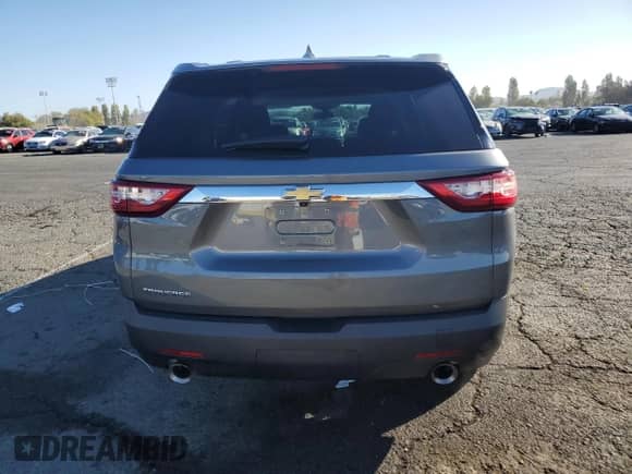 2020 Chevrolet Traverse LS with VIN 1GNERFKWXLJ132821, listed as a Copart auction lot 80931145 with 74,266 mi miles and Salvage title. Bid and sale history available at DreamBid. Image 6.