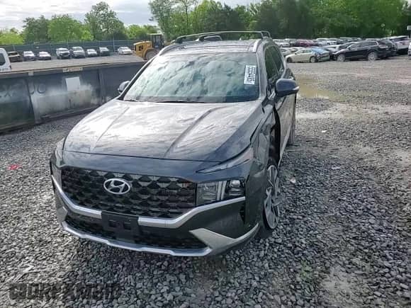 2021 Hyundai Santa Fe Calligraphy with VIN 5NMS5DAL7MH371138, listed as a Copart auction lot 55554485 with 48,645 mi miles and Salvage title. Bid and sale history available at DreamBid. Image 15.