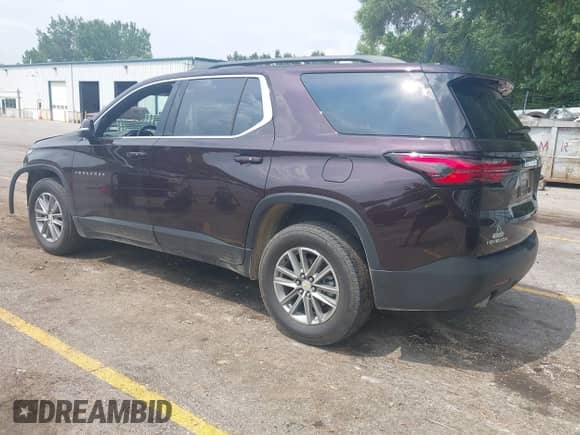 2023 Chevrolet Traverse LT with VIN 1GNERHKW4PJ152998, listed as a IAAI auction lot 42907578 with 28,803 mi miles and . Bid and sale history available at DreamBid. Image 3.