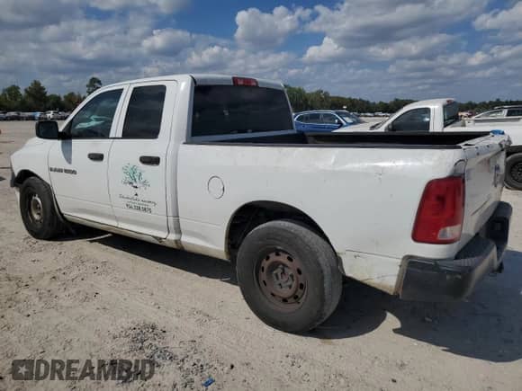 2012 Ram 1500 Tradesman with VIN 1C6RD6FP1CS166286, listed as a Copart auction lot 82562725 with 346,399 mi miles and Clean title. Bid and sale history available at DreamBid. Image 2.