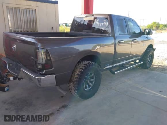 2016 Ram 1500 SLT with VIN 1C6RR6GG1GS206694, listed as a IAAI auction lot 42792229 with 122,426 mi miles and . Bid and sale history available at DreamBid. Image 4.