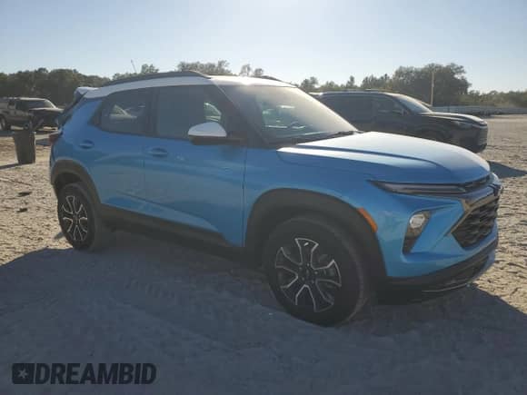 2026 Chevrolet TrailBlazer ACTIV with VIN KL79MSSL3TB022112, listed as a Copart auction lot 82756875 with 317 mi miles and Salvage title. Bid and sale history available at DreamBid. Image 4.