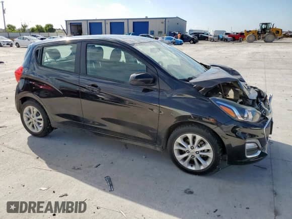 2020 Chevrolet Spark LT with VIN KL8CD6SA8LC445298, listed as a Copart auction lot 81404155 with 82,054 mi miles and Salvage title. Bid and sale history available at DreamBid. Image 4.