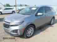 2024 Chevrolet Equinox LT with VIN 3GNAXKEG4RS141961, listed as a IAAI auction lot 43195126 with 43,811 mi miles and . Bid and sale history available at DreamBid. Image 2.