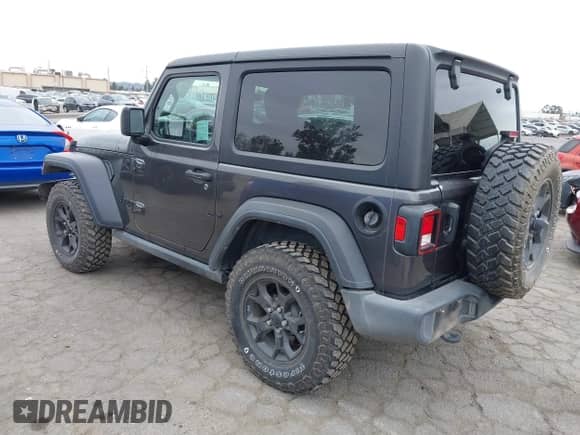 2022 Jeep Wrangler Willys Sport с VIN 1C4GJXAN7NW252931, выставлен на аукционе IAAI как лот 40972143 с пробегом 12 823 миль миль и . История ставок и продаж доступна на DreamBid. Изображение 3.