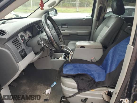 2007 Dodge Durango SLT with VIN 1D8HD48PX7F519405, listed as a Copart auction lot 72714884 with 228,198 mi miles and Salvage title. Bid and sale history available at DreamBid. Image 7.