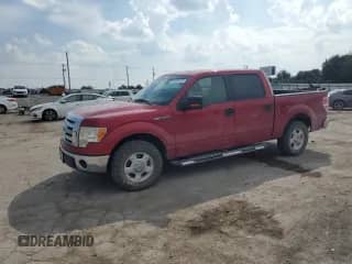 2010 Ford F-150 XL with VIN 1FTFW1CV4AFD66158, listed as a Copart auction lot 80960765 with 125,660 mi miles and Salvage title. Bid and sale history available at DreamBid. Image 1.