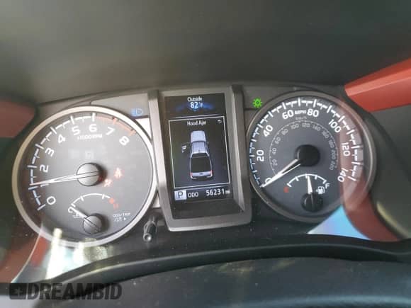 2017 Toyota Tacoma SR5 с VIN 5TFAZ5CN8HX044054, выставлен на аукционе Copart как лот 68255305 с пробегом 56 231 миль миль и Списание • Salvage title. История ставок и продаж доступна на DreamBid. Изображение 9.