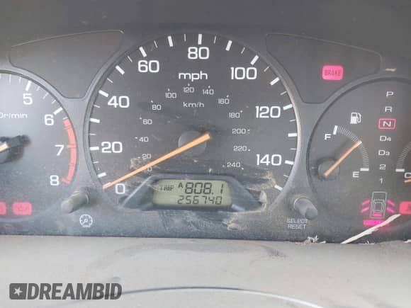 2002 Honda Accord VP with VIN 1HGCF86622A147022, listed as a IAAI auction lot 43516234 with 256,740 mi miles and . Bid and sale history available at DreamBid. Image 7.