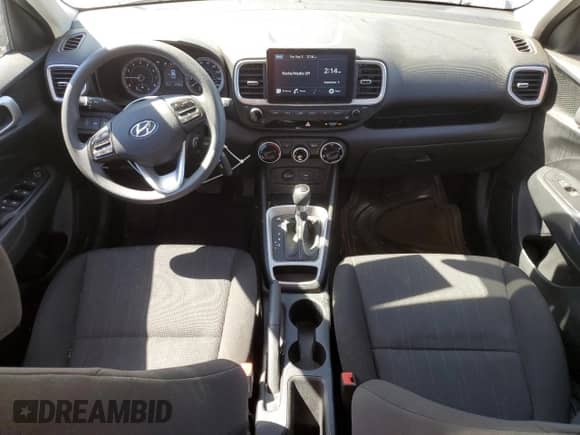 2020 Hyundai Venue SE with VIN KMHRB8A3XLU016322, listed as a Copart auction lot 66574873 with 45,469 mi miles and . Bid and sale history available at DreamBid. Image 8.