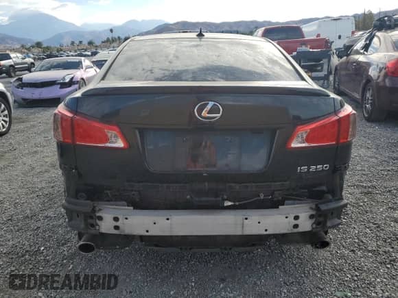 2013 Lexus IS 250 z VIN JTHBF5C28D5190428, wystawiony jako Copart lot #86121115 z przebiegiem 158 158 mil mil oraz Czysty tytuł • Clean title. Historia ofert i sprzedaży dostępna na DreamBid. Obrazek 6.