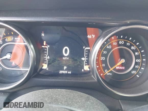 2021 Jeep Wrangler Unlimited Willys с VIN 1C4HJXDN1MW779815, выставлен на аукционе IAAI как лот 41923859 с пробегом 29 909 миль миль и . История ставок и продаж доступна на DreamBid. Изображение 7.