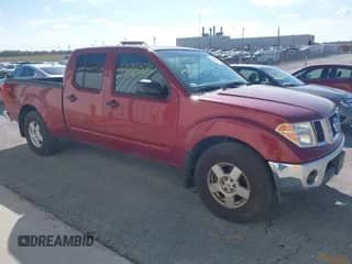 2008 Nissan Frontier SE with VIN 1N6AD09W88C407782, listed as a IAAI auction lot 43292575 with 109,869 mi miles and . Bid and sale history available at DreamBid. Image 1.