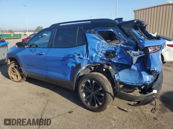 2025 Chevrolet Equinox FWD RS с VIN 3GNAXLEG2SL260601, выставлен на аукционе Copart как лот 81830495 с пробегом 2 456 миль миль и Списание • Salvage title. История ставок и продаж доступна на DreamBid. Изображение 2.
