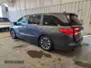 2021 Honda Odyssey EX-L with VIN 5FNRL6H79MB028468, listed as a Copart auction lot 80837545 with 77,630 mi miles and Salvage title. Bid and sale history available at DreamBid. Image 2.