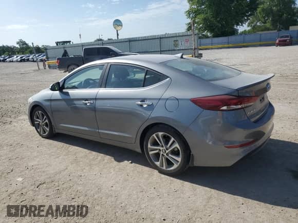 2017 Hyundai Elantra SE with VIN KMHD84LF7HU154299, listed as a Copart auction lot 63524135 with 140,132 mi miles and Salvage title. Bid and sale history available at DreamBid. Image 2.