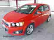 2013 Chevrolet Sonic LTZ with VIN 1G1JE6SB4D4118910, listed as a IAAI auction lot 43400847 with 143,647 mi miles and . Bid and sale history available at DreamBid. Image 2.