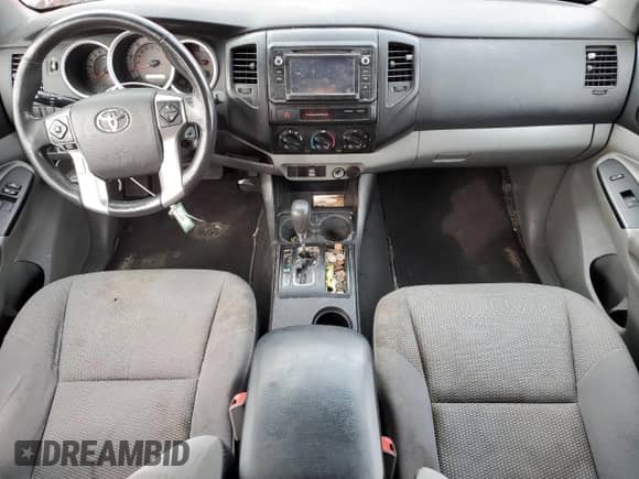 2015 Toyota Tacoma PreRunner with VIN 5TFTX4GN7FX043929, listed as a Copart auction lot 47222685 with 156,243 mi miles and Salvage title. Bid and sale history available at DreamBid. Image 8.