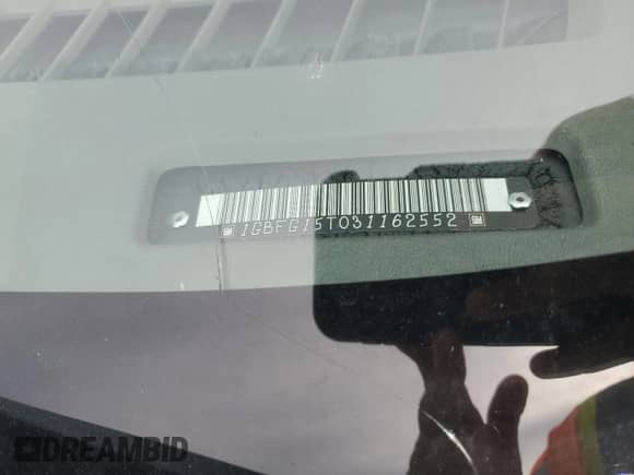 2003 Chevrolet Express Cargo YF7 Upfitter с VIN 1GBFG15T031162552, выставлен на аукционе Copart как лот 79677874 с пробегом 187 193 миль миль и Списание • Salvage title. История ставок и продаж доступна на DreamBid. Изображение 15.