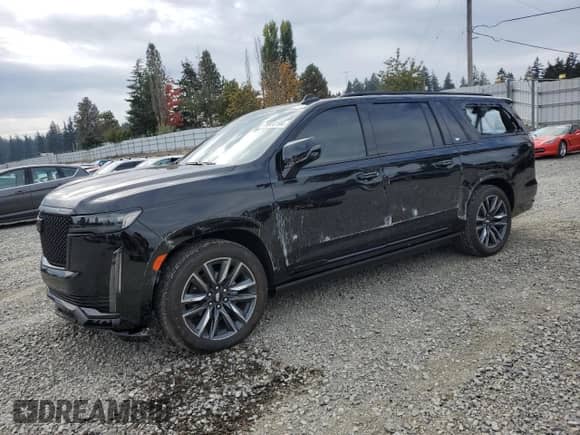 2023 Cadillac Escalade ESV 4WD Sport Platinum с VIN 1GYS4RKL8PR222004, выставлен на аукционе Copart как лот 75958194 с пробегом 15 791 миль миль и Списание • Salvage title. История ставок и продаж доступна на DreamBid. Изображение 1.