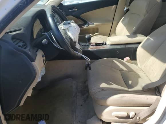 2007 Lexus IS 250 с VIN JTHBK262672044816, выставлен на аукционе Copart как лот 65577145 с пробегом Не указан миль и Списание • Salvage title. История ставок и продаж доступна на DreamBid. Изображение 7.