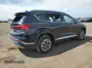 2023 Hyundai Santa Fe Blue with VIN 5NMS2DA15PH004900, listed as a Copart auction lot 66664955 with 21,843 mi miles and Salvage title. Bid and sale history available at DreamBid. Image 3.