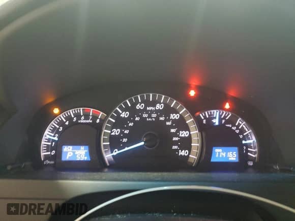 2013 Toyota Camry L with VIN 4T1BF1FK4DU298567, listed as a Copart auction lot 87092555 with 114,165 mi miles and Salvage title. Bid and sale history available at DreamBid. Image 9.