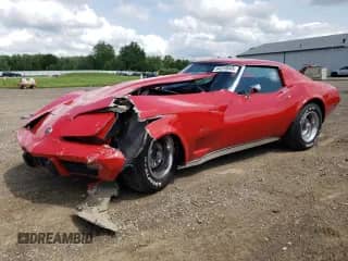1976 Chevrolet Corvette z VIN 1Z37L6S438793, wystawiony jako Copart lot #64010045 z przebiegiem 31 305 mil mil oraz Szkoda całkowita • Salvage title. Historia ofert i sprzedaży dostępna na DreamBid. Obrazek 1.