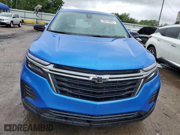 2024 Chevrolet Equinox LS z VIN 3GNAXHEG1RL216502, wystawiony jako Copart lot #55614865 z przebiegiem 30 678 mil mil oraz Szkoda całkowita • Salvage title. Historia ofert i sprzedaży dostępna na DreamBid. Obrazek 5.