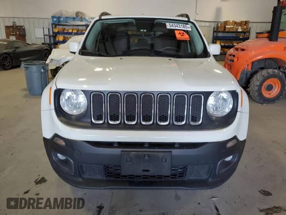 2017 Jeep Renegade Altitude with VIN ZACCJBBH2HPF02734, listed as a Copart auction lot 54343185 with 102,749 mi miles and Clean title. Bid and sale history available at DreamBid. Image 5.
