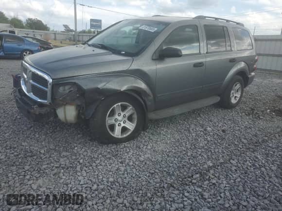 2005 Dodge Durango SLT with VIN 1D4HD48D95F508819, listed as a Copart auction lot 51970665 with 270,386 mi miles and Salvage title. Bid and sale history available at DreamBid. Image 1.